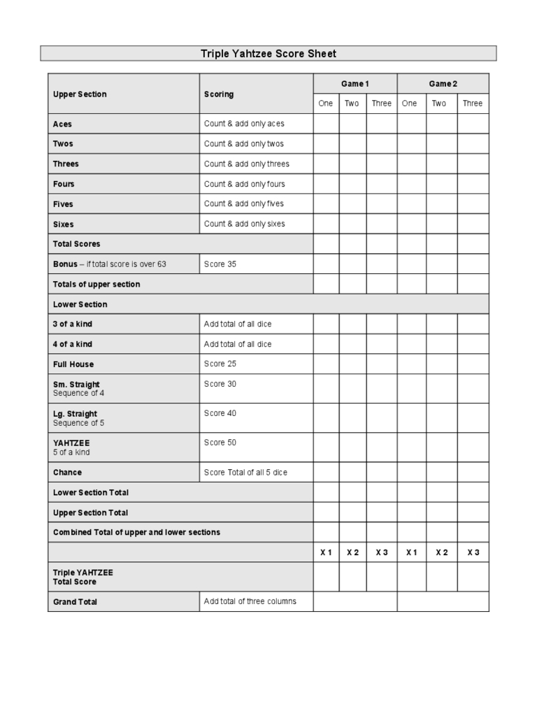 Score Sheet Template – 158 Free Templates In Pdf, Word Pertaining To Bridge Score Card Template