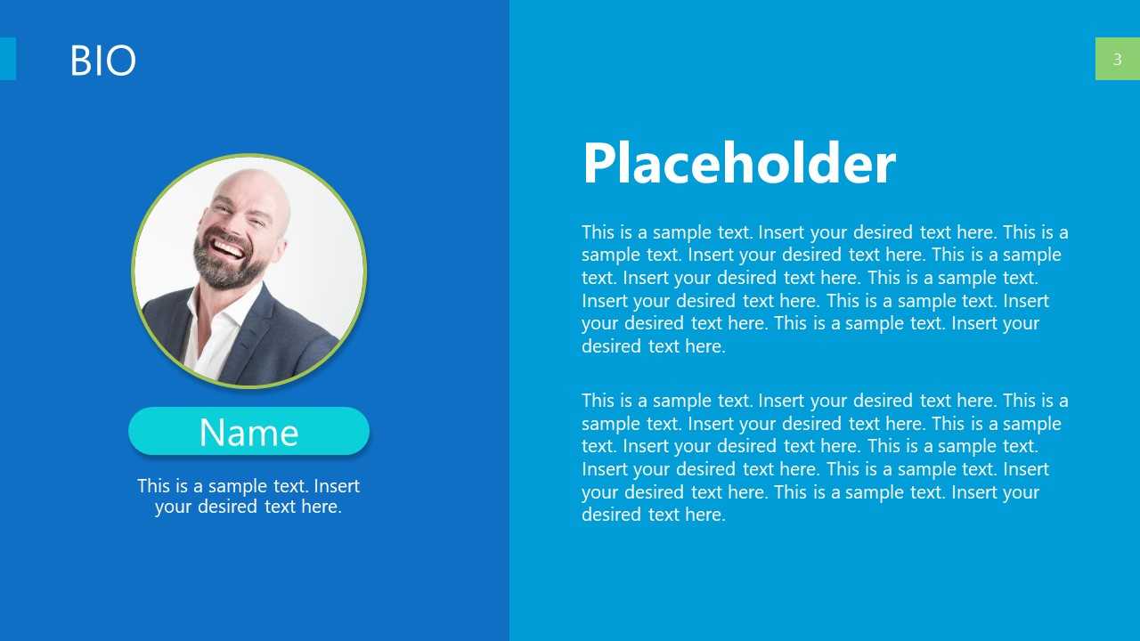 Self Introduction Powerpoint Template Regarding Biography Powerpoint Template