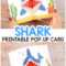 Shark Pop Up Card – Easy Peasy And Fun Inside Printable Pop Up Card Templates Free