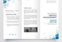 Simple Trifold Business Brochure Template Design with regard to One Page Brochure Template