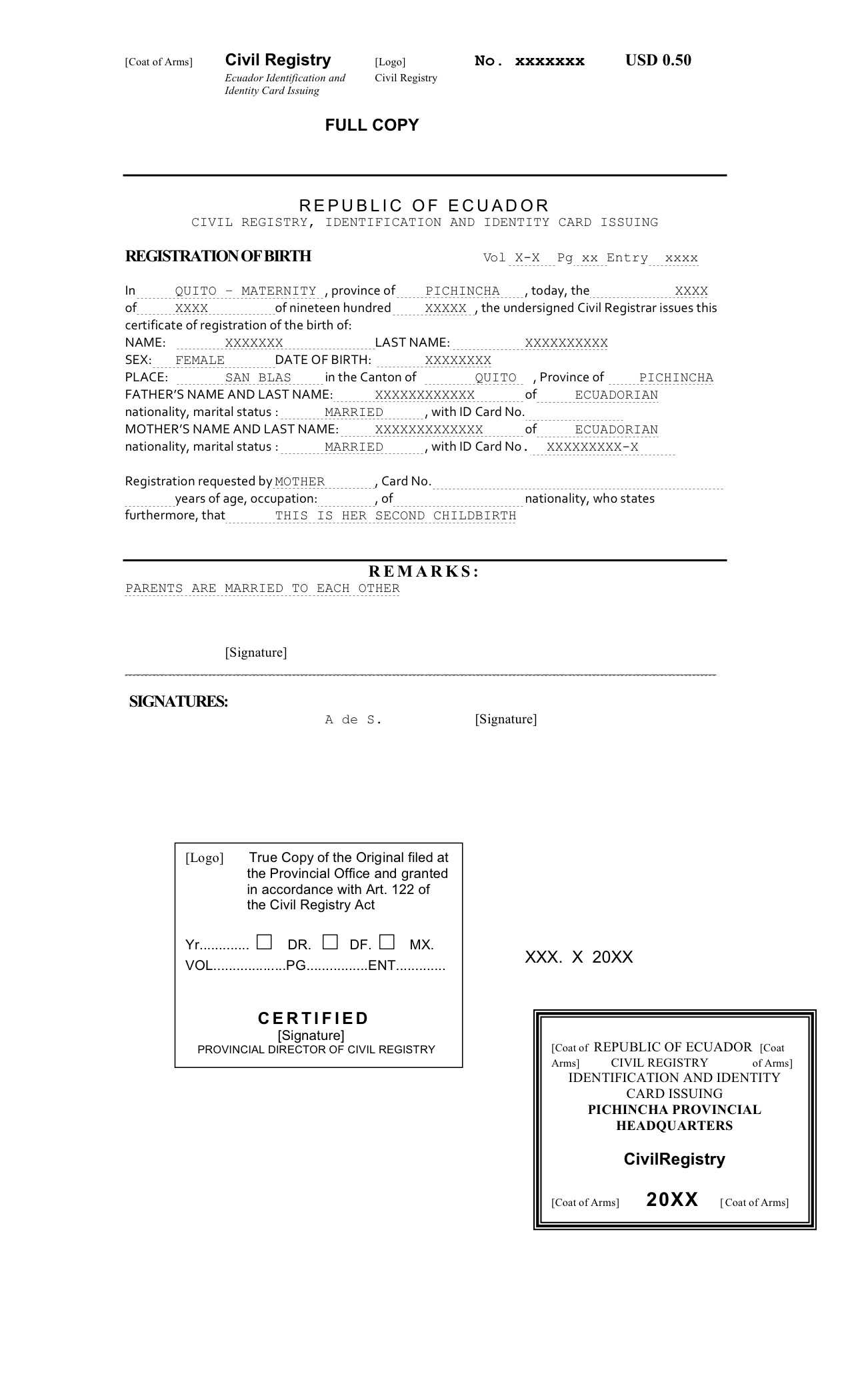 Spanish, Portuguese, German Translation – Legal And Business In Spanish To English Birth Certificate Translation Template