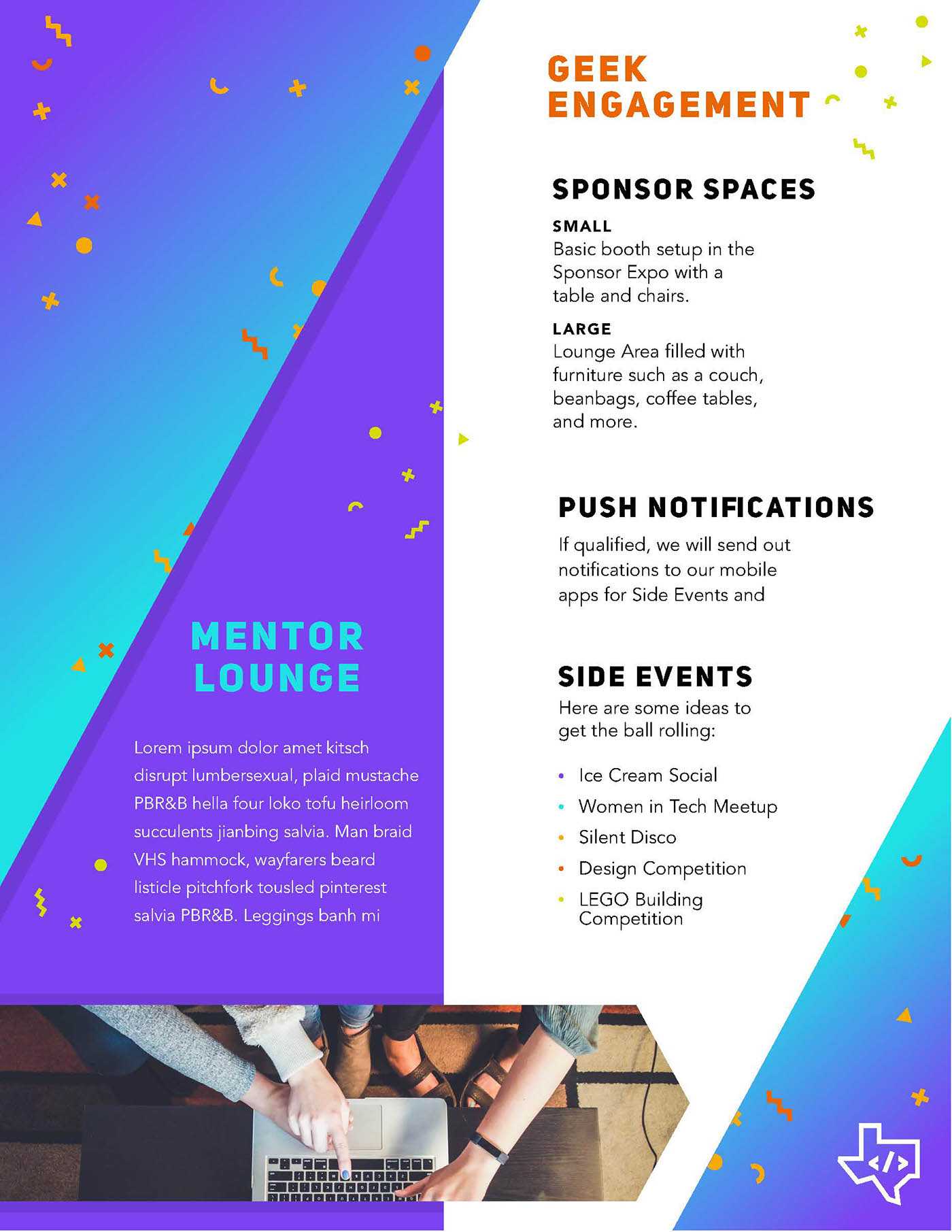 Sponsorship Package Template On Behance Regarding Sponsor Card Template