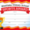 Sports Award Certificates – Beyti.refinedtraveler.co With Sports Award Certificate Template Word