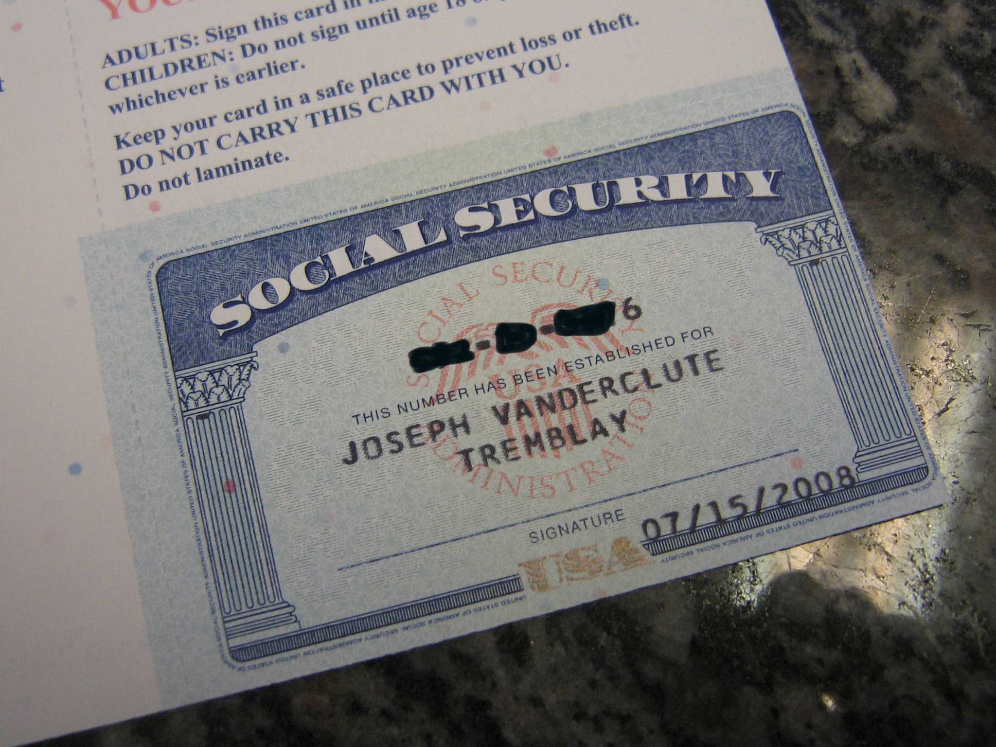 Ssn Card Template. Social Security Card Royalty Free Stock For Social Security Card Template Free