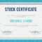 Stock Certificate Template Pertaining To Stock Certificate Template Word