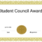 Student Council Award | Templates At Allbusinesstemplates Inside Free Printable Blank Award Certificate Templates
