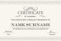 Stylish Certificate Powerpoint Templates for Award Certificate Template Powerpoint