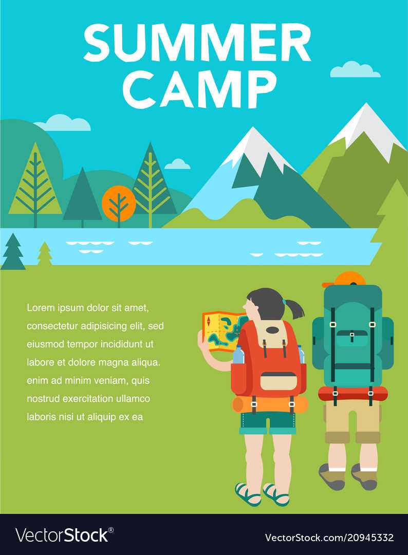 Summer Camp Poster And Flyer Throughout Summer Camp Brochure Template Free Download