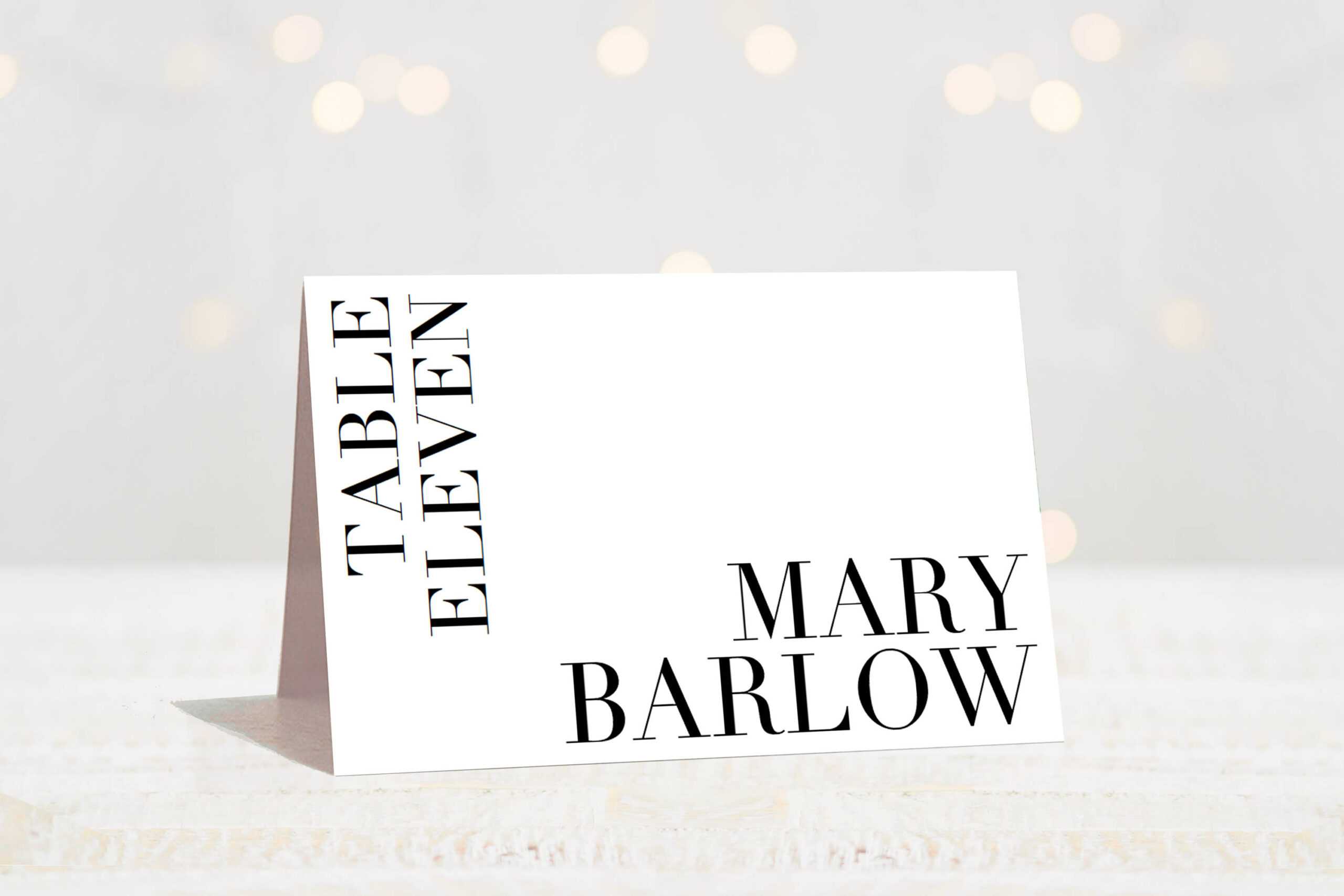 Table Place Cards For Wedding Place Card Template Modern Wedding Name Cards  Wedding Place Card Ideas Name Place Cards Printable Escort Cards Regarding Table Name Card Template