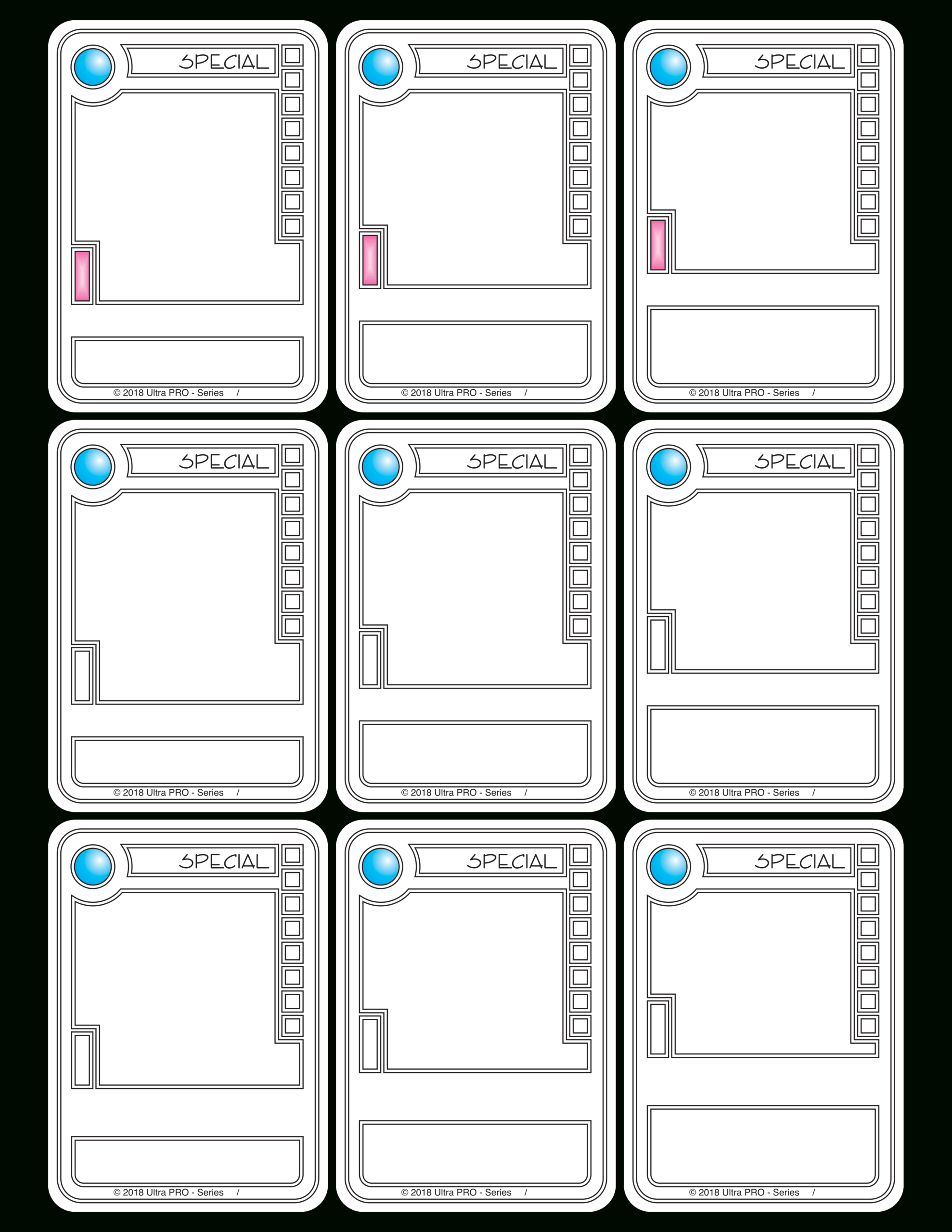 Tcg Card Template – Best Coloring Book || 最高の塗り絵Hd品質 Pertaining To Baseball Card Size Template