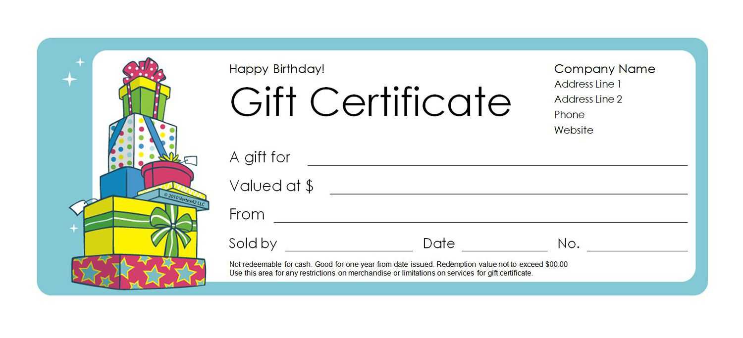 Template Collection - Template.gelorailmu For Homemade Gift Certificate Template