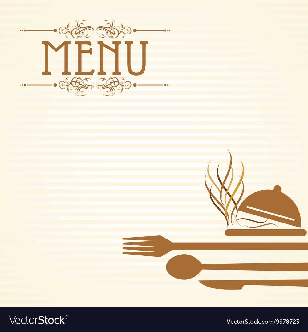 Template For Menu Card With Cutler Pertaining To Frequent Diner Card Template