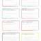 Template For Note Cards – Beyti.refinedtraveler.co In 3 X 5 Index Card Template