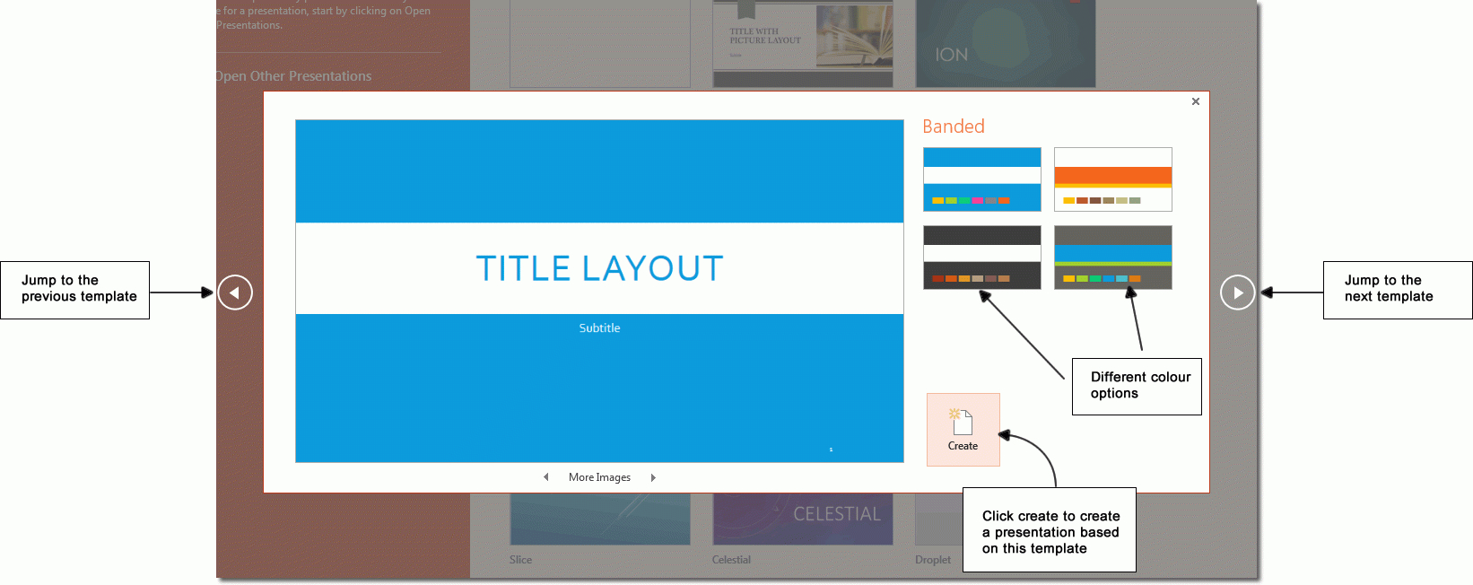 Template – Microsoft Powerpoint 2013 Tutorials In Powerpoint 2013 Template Location