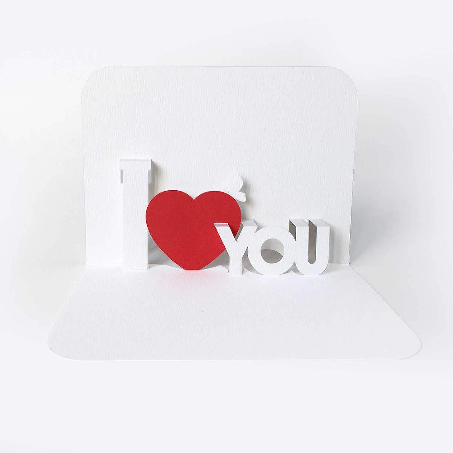 Template Pop Up Card «I Love You» Throughout Heart Pop Up With Regard To Pop Out Heart Card Template