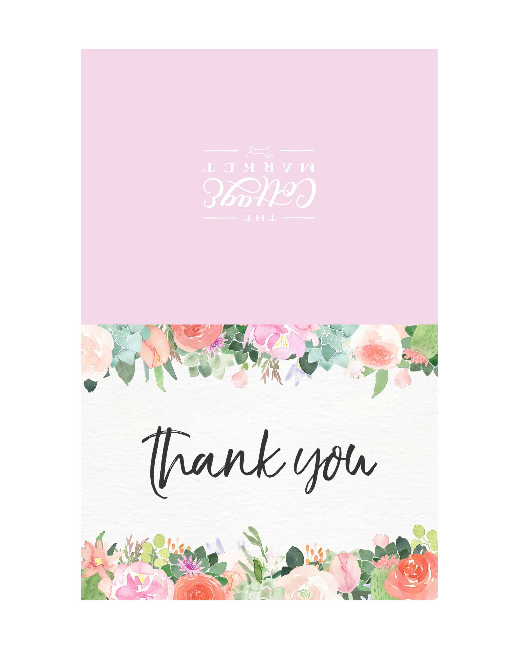 Thank You Card Design Template – Goser.vtngcf Regarding Free Printable Thank You Card Template