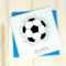 Thank You Football – Salod.refinedtraveler.co With Regard To Soccer Thank You Card Template