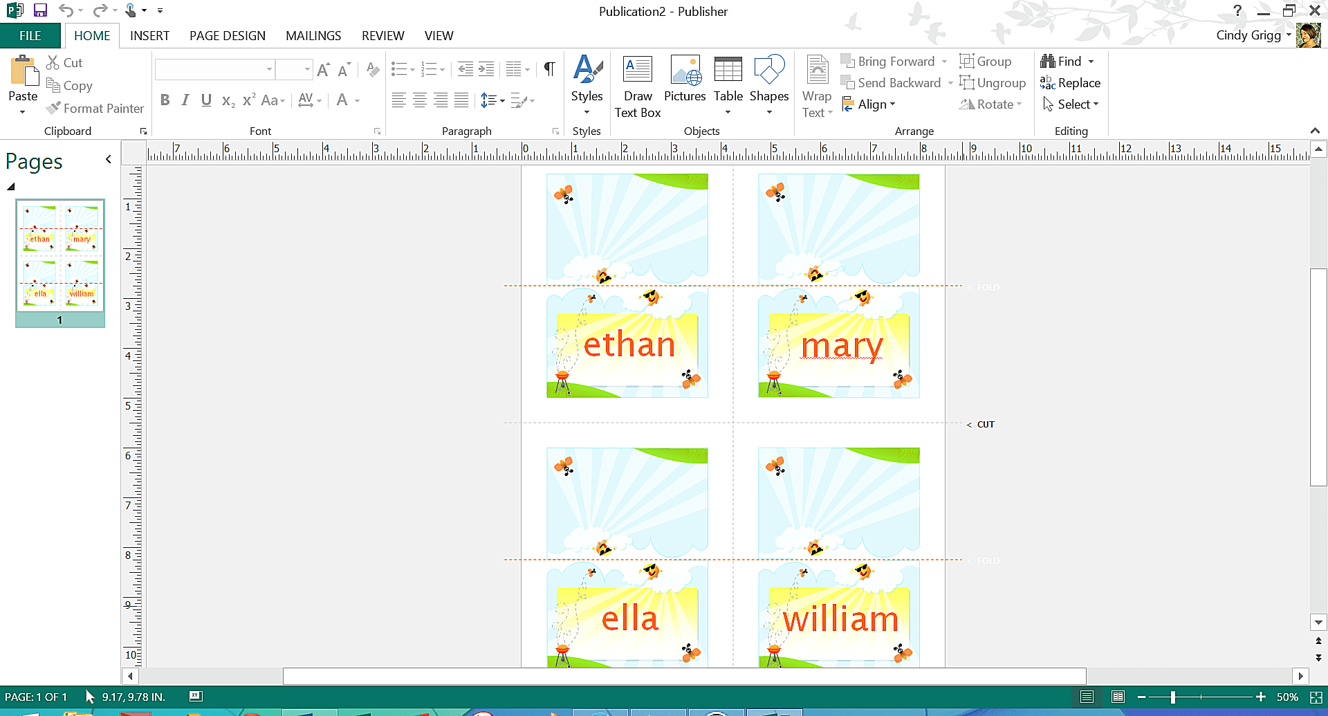The 11 Best Summer Templates For Microsoft Throughout Microsoft Word Place Card Template