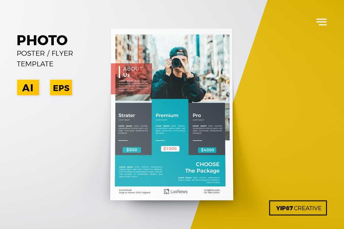 The 15 Best Flyer Templates For Adobe Photoshop & Illustrator Regarding Brochure Templates Adobe Illustrator