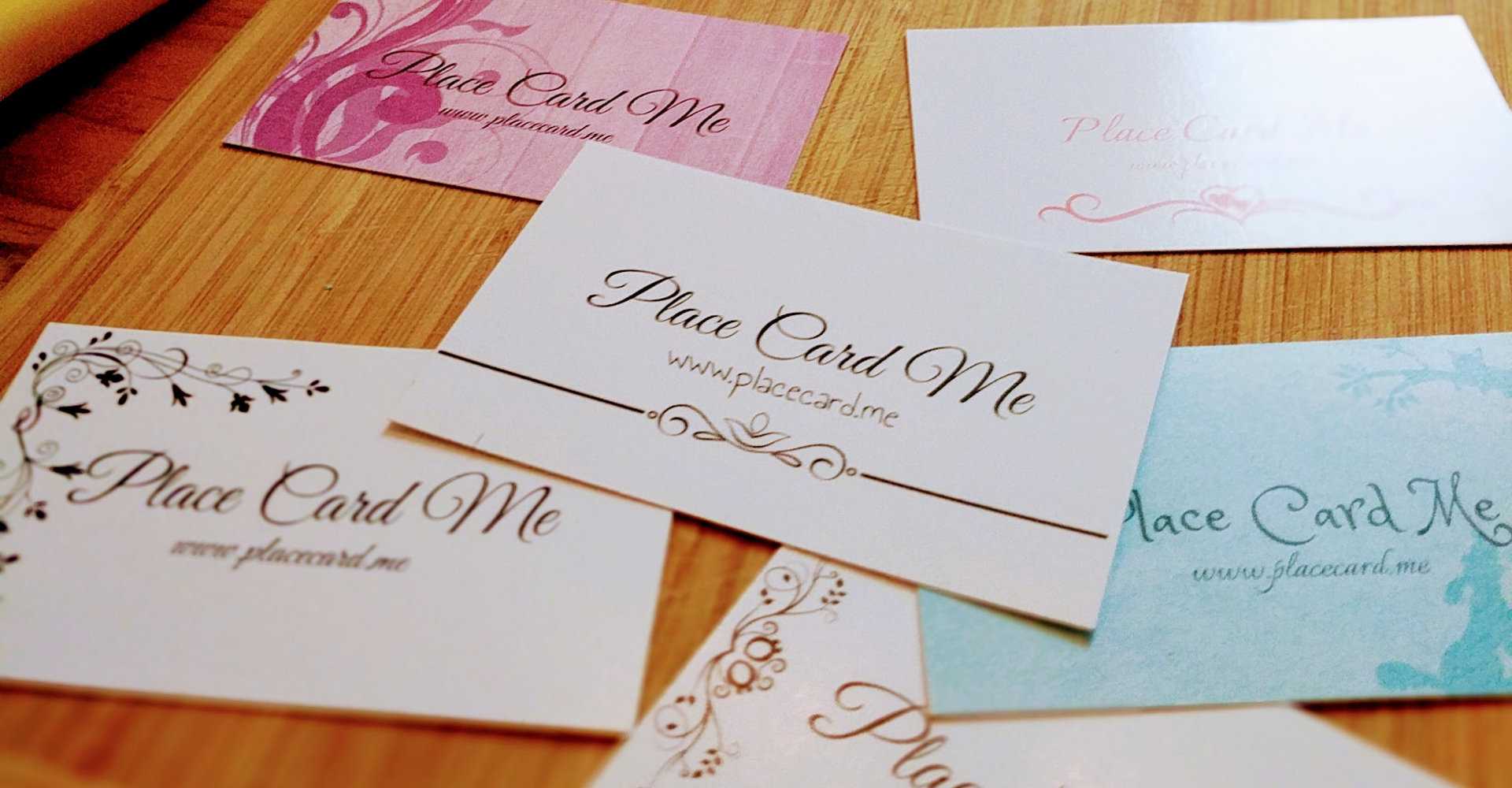 The Definitive Guide To Wedding Place Cards | Place Card Me Inside Free Place Card Templates 6 Per Page