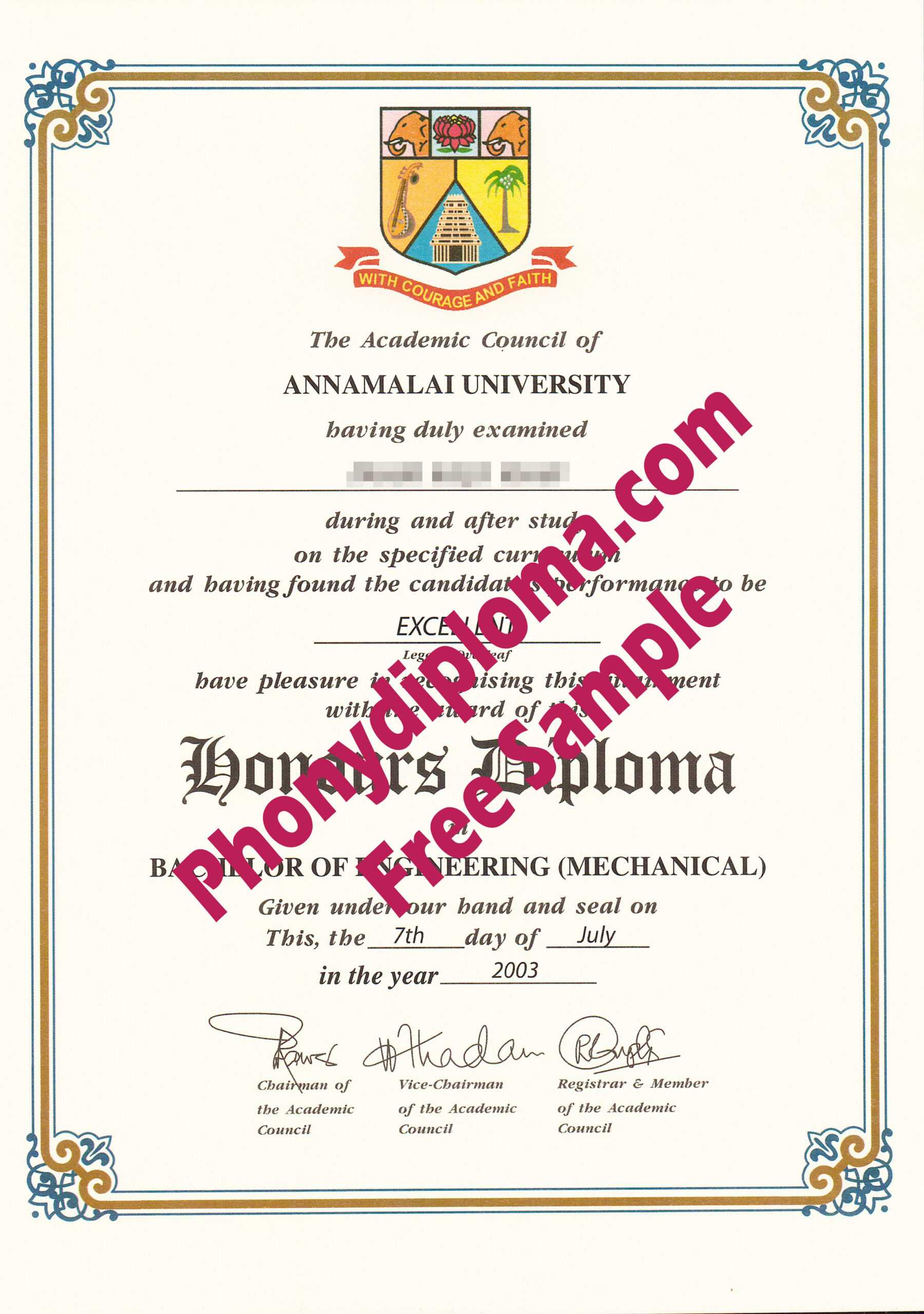 Thousands Of Diploma, Transcript, Degree And Certificate In University Graduation Certificate Template