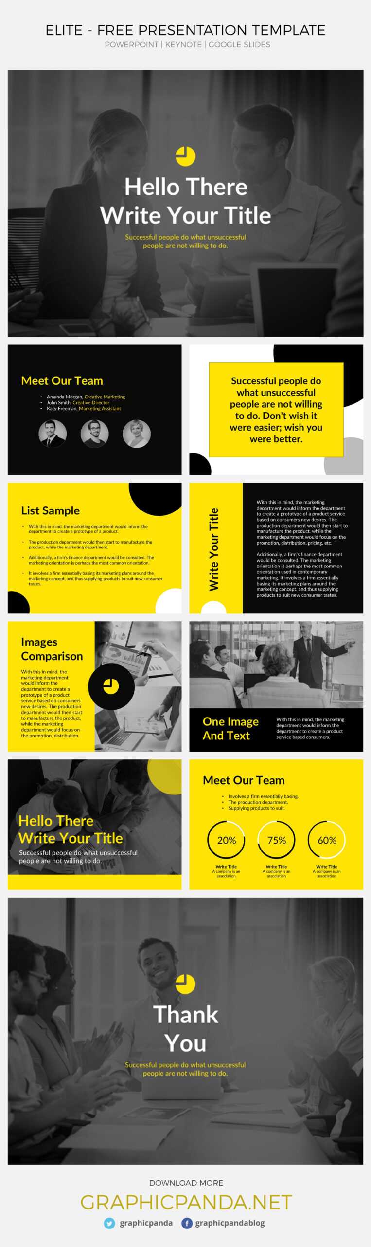 Top 69 Best Free Keynote Templates (Updated March 2020) Throughout Keynote Brochure Template