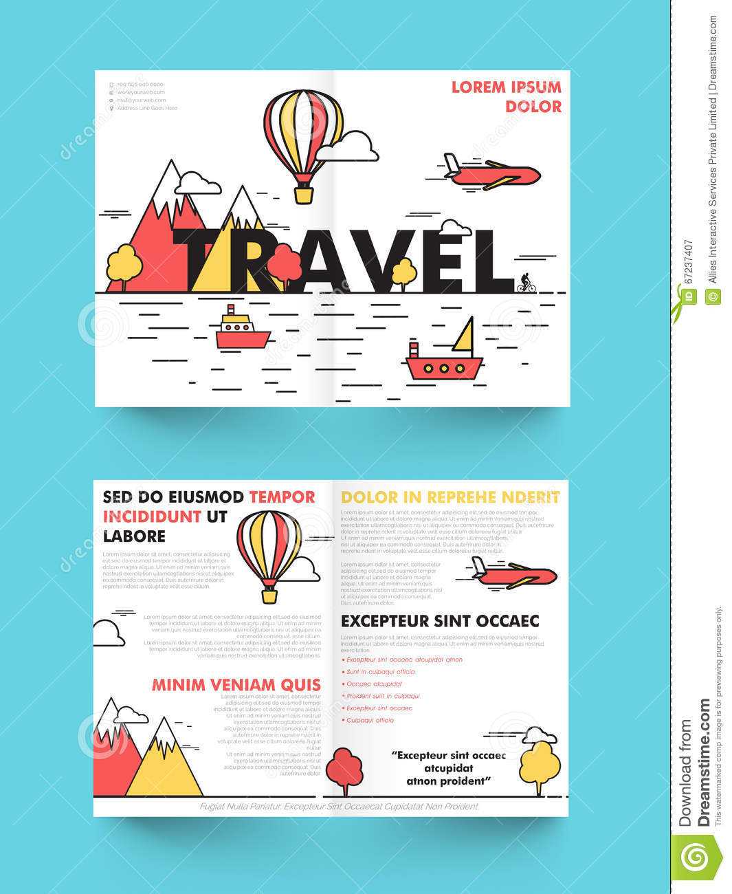 Tourist Brochure Template – Beyti.refinedtraveler.co Intended For Travel Brochure Template Ks2