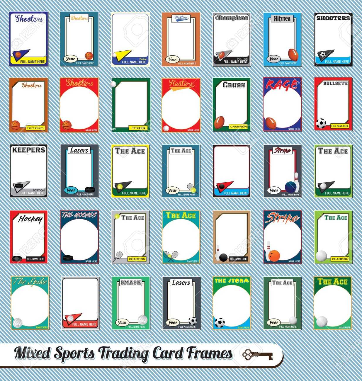 Trading Cards Clipart For Trading Cards Templates Free Download