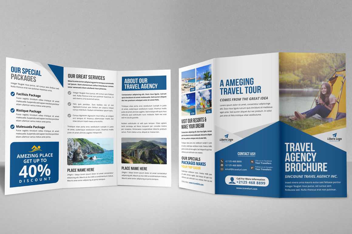 Travel Brochure Design – Tourism Company And Tourism Pertaining To Travel Brochure Template Ks2