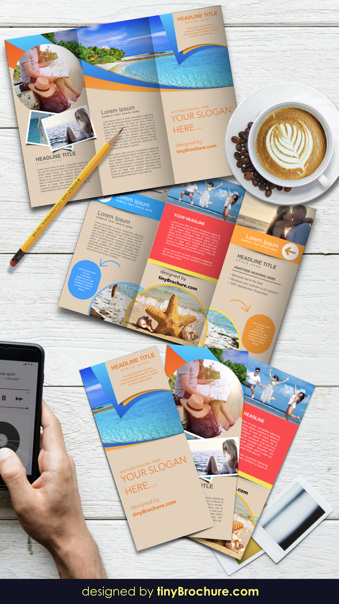 Travel Brochure Template Google Slides Pertaining To Google Docs Travel Brochure Template