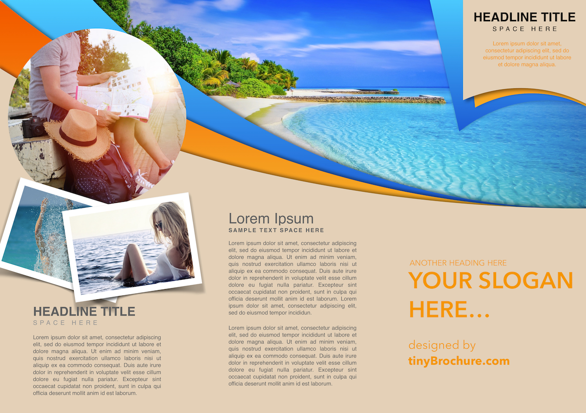 Travel Brochure Template Google Slides With Island Brochure Template