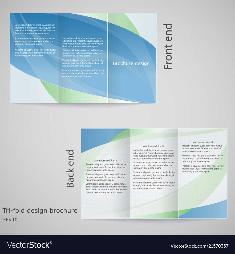 Tri Fold Brochure Design Brochure Template Design With Open Office Brochure Template