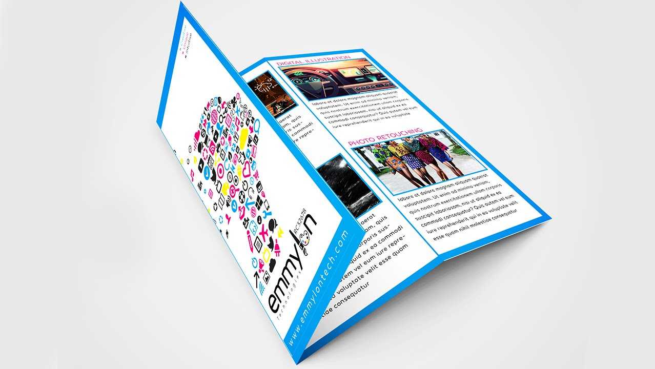 Tri Fold Brochure Design Layout | Adobe Illustrator (#speedart) Regarding Adobe Tri Fold Brochure Template