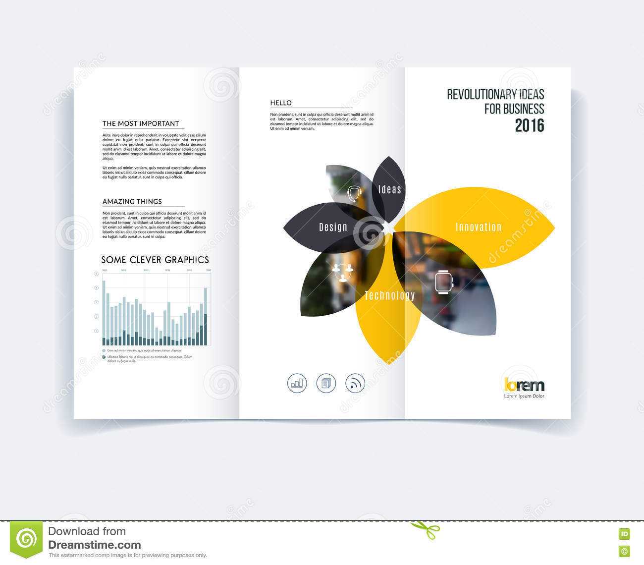 Tri Fold Brochure Template Layout, Cover Design, Flyer In A4 Throughout Engineering Brochure Templates Free Download