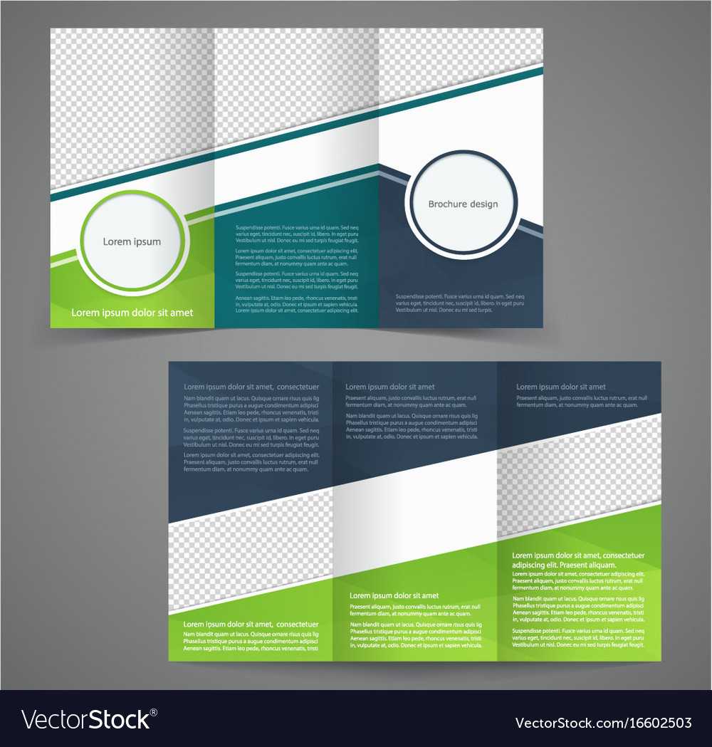 Tri Fold Business Brochure Template Two Sided Intended For Double Sided Tri Fold Brochure Template