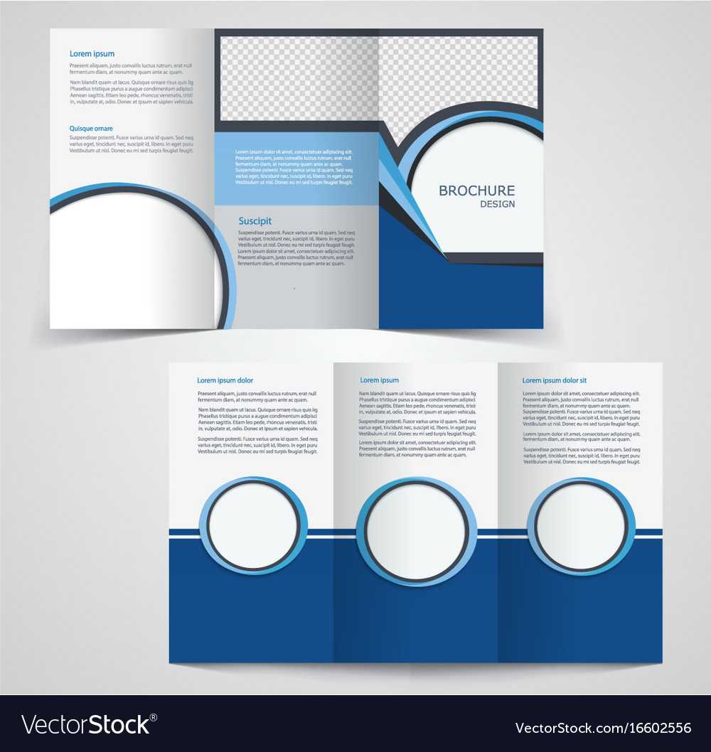 Tri Fold Business Brochure Template Two Sided With Regard To Double Sided Tri Fold Brochure Template