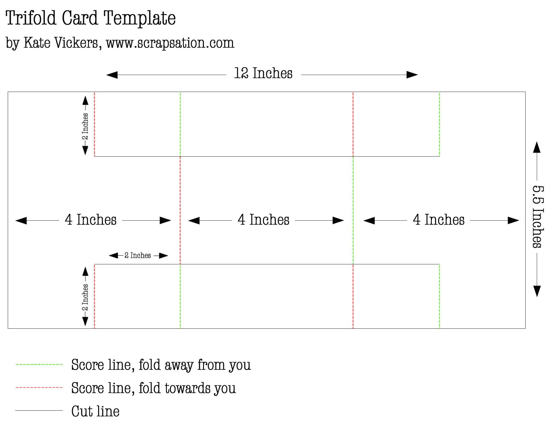 Tri Fold Christmas Card Template ] – The Card Will Explain Intended For Three Fold Card Template