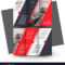 Tri Fold Red Brochure Design Template In Adobe Illustrator Tri Fold Brochure Template