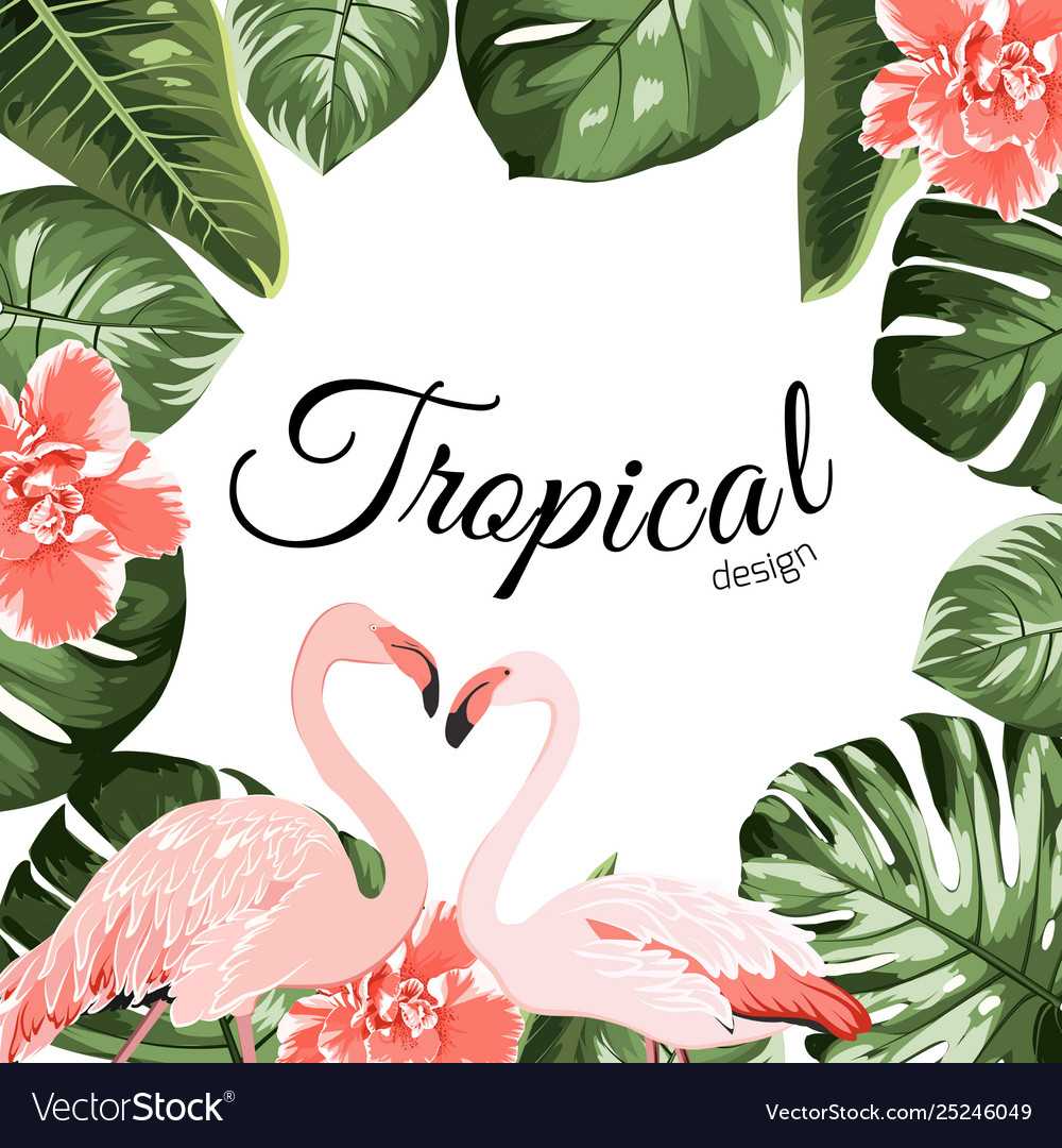 Tropical Event Invitation Card Template With Regard To Event Invitation Card Template