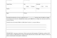 Vaccination Certificate Format Pdf - Fill Online, Printable with Certificate Of Vaccination Template