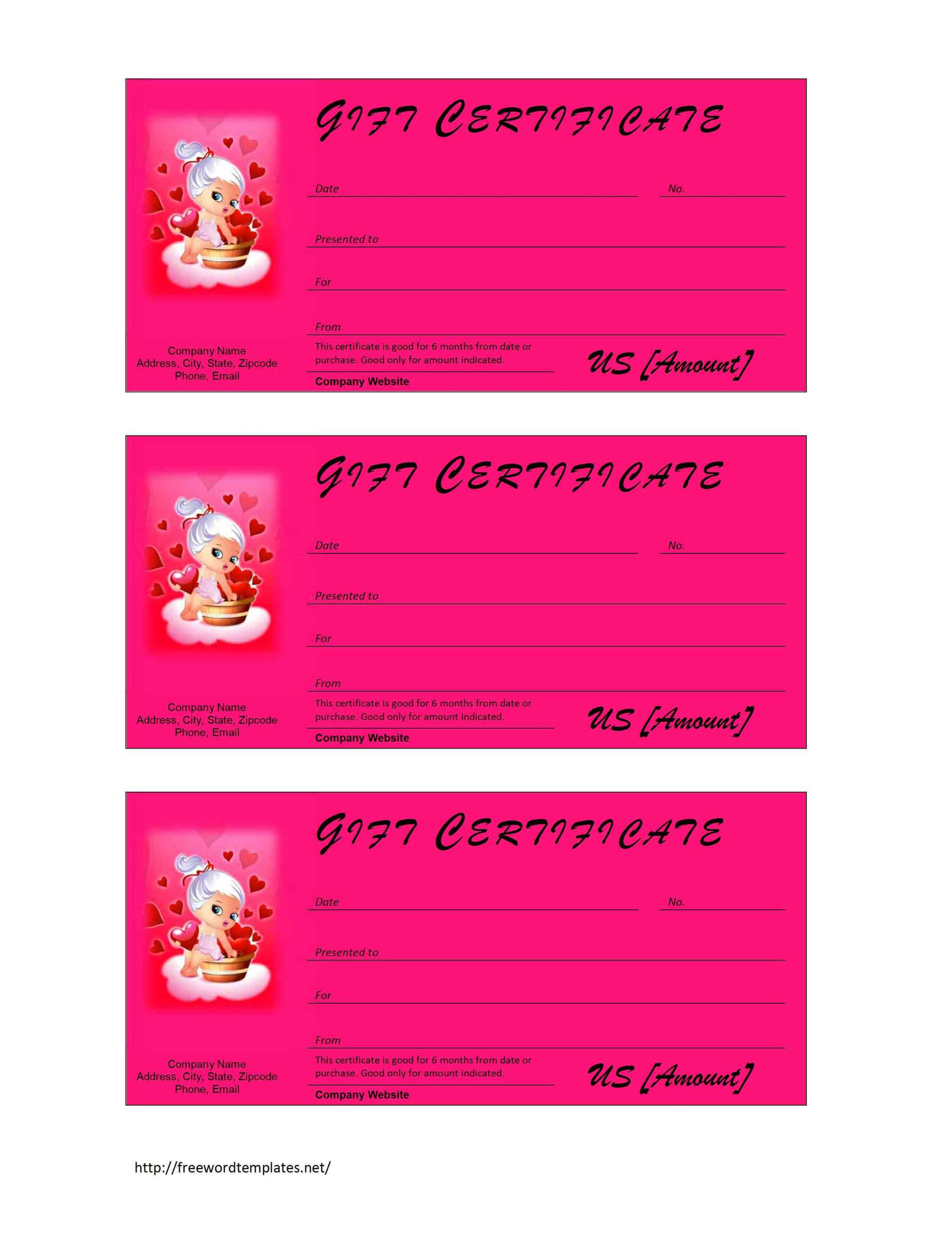 Valentine's Day Gift Certificate Template Pertaining To Player Of The Day Certificate Template