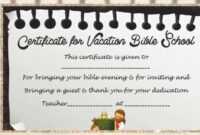 Vbs Certificate Template - Youtube within Free Vbs Certificate Templates