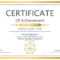 Vector Certificate Template. Vector Award Graduation Certificate.. Pertaining To Winner Certificate Template