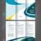 Vector Tri Fold Brochure Template Design, Concept Business Leaflet,.. Inside 3 Fold Brochure Template Free