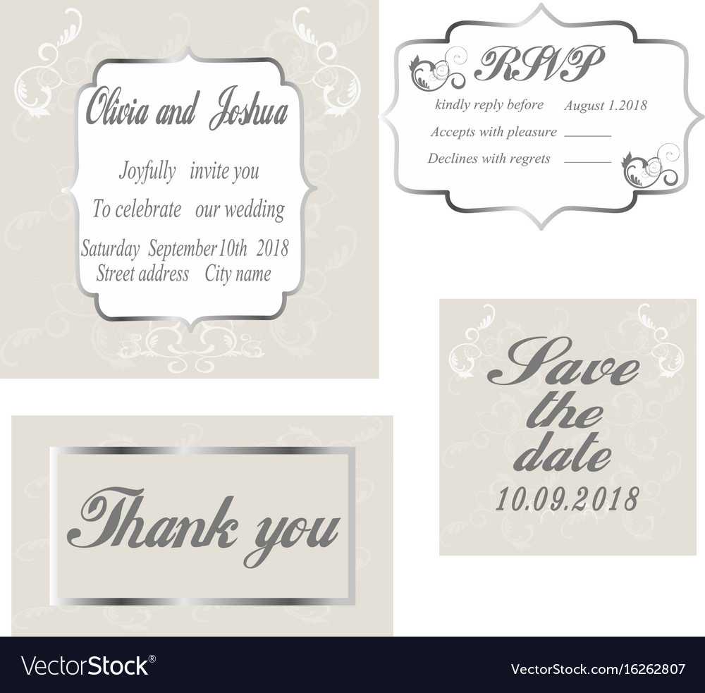 Vintage Wedding Invitation Template Within Celebrate It Templates Place Cards