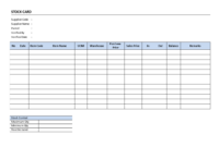 Warehouse Stock Card | Templates At Allbusinesstemplates pertaining to Boyfriend Report Card Template