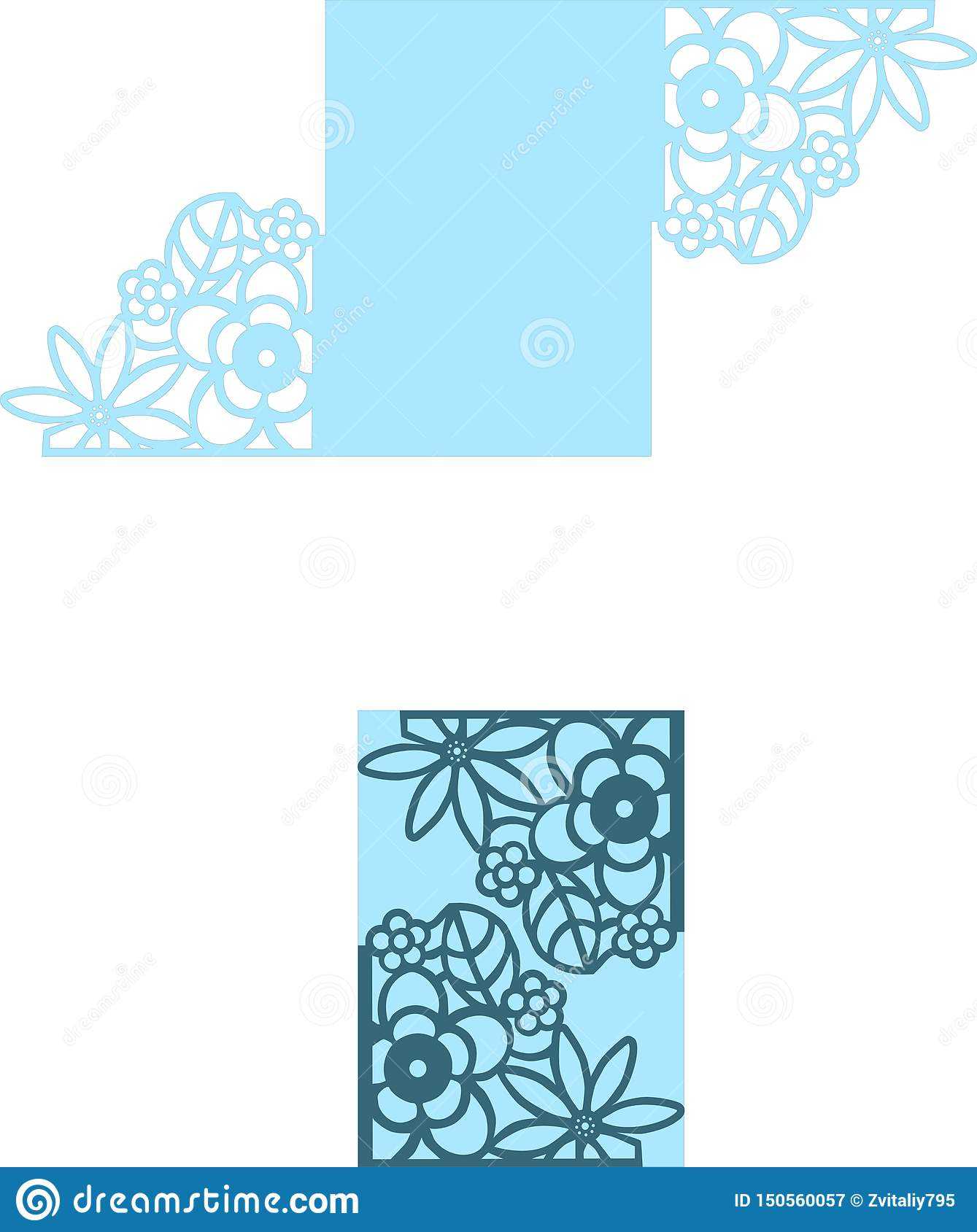 Wedding Card Floral Flower Pattern 5X7“ Invitation Wedding Within Free Svg Card Templates