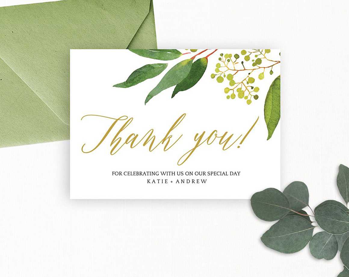 Wedding Thank You Card Editable Template – Free Print Regarding Template For Wedding Thank You Cards