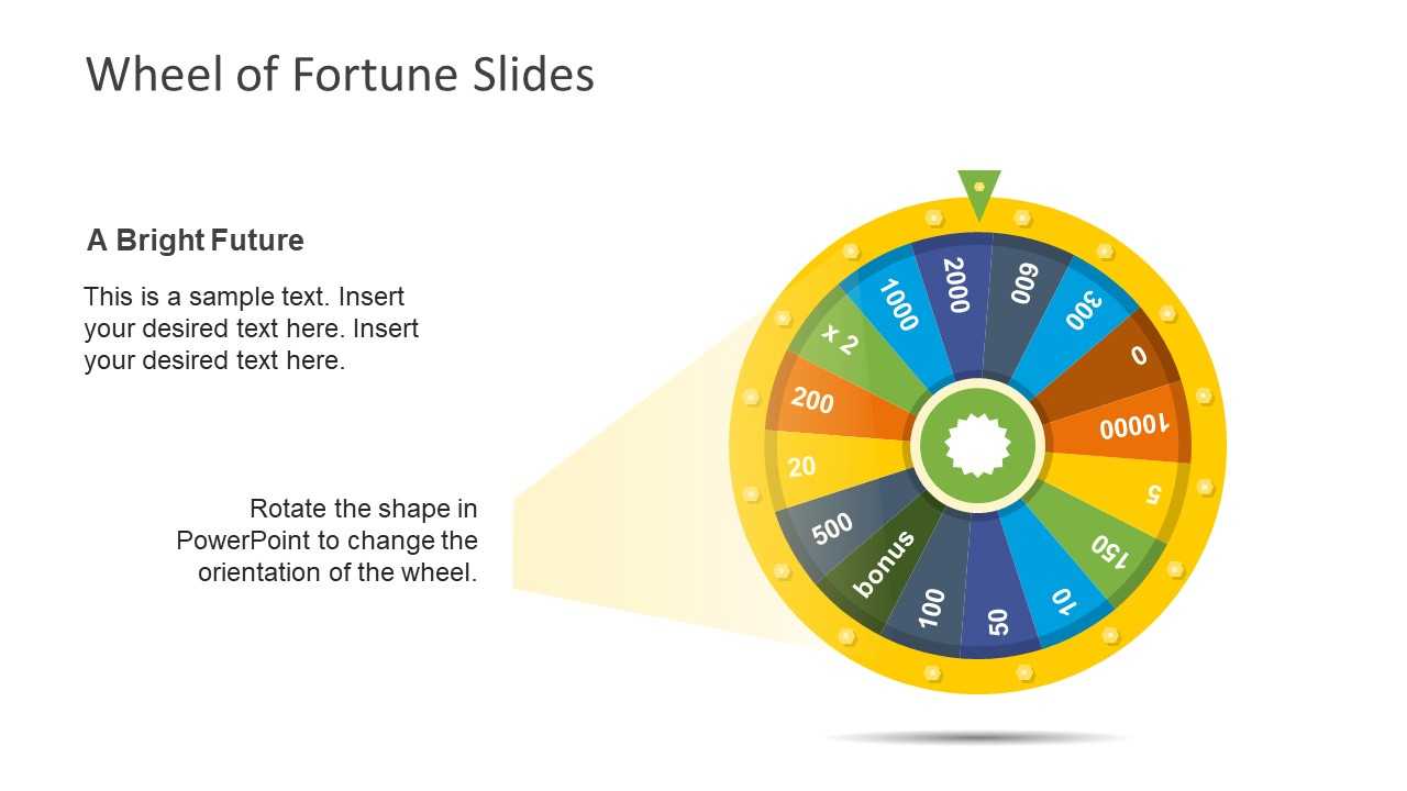 Wheel Of Fortune Powerpoint Template For Wheel Of Fortune Powerpoint Game Show Templates