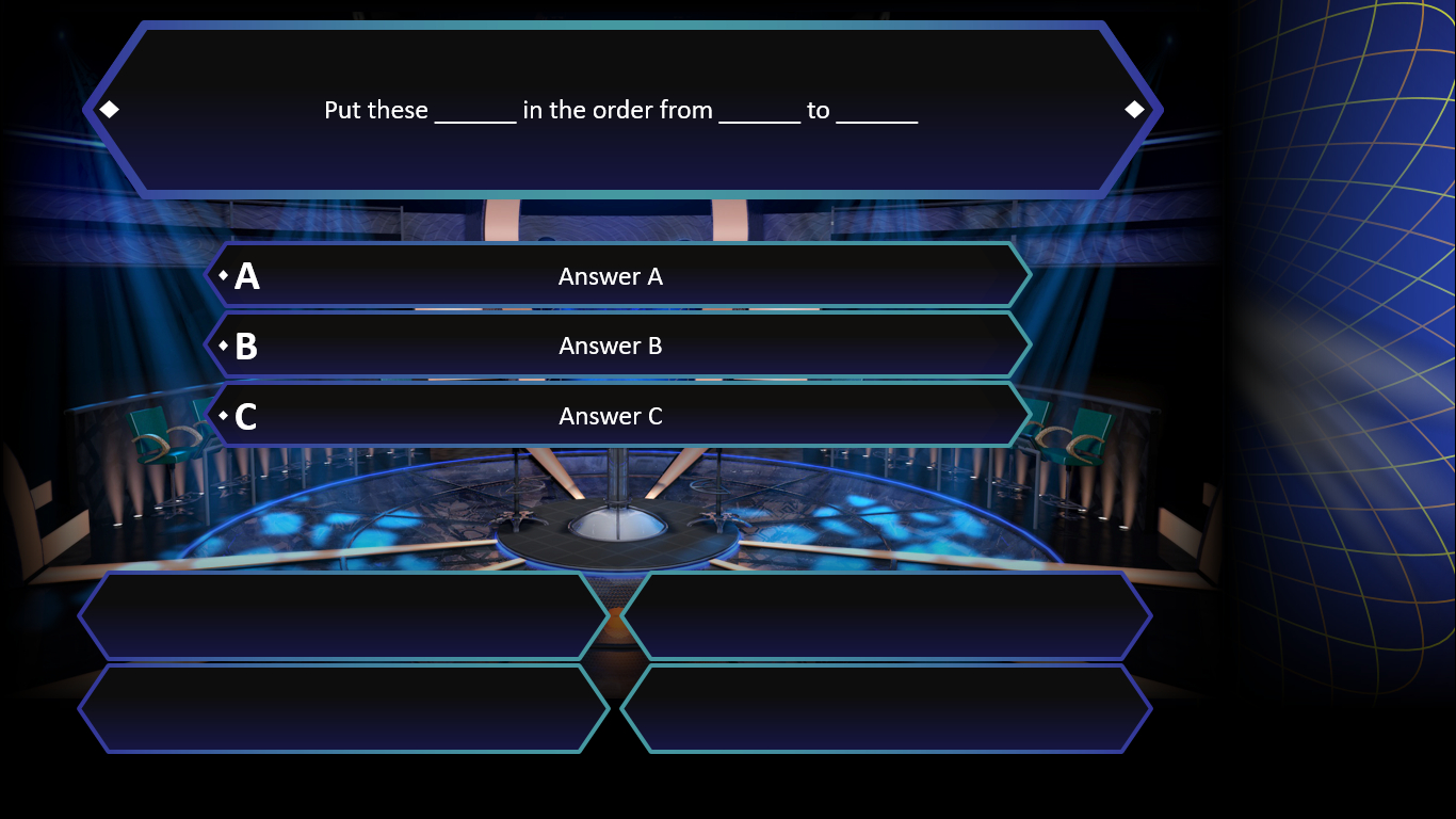 Who Wants To Be A Millionaire? | Rusnak Creative Free In Who Wants To Be A Millionaire Powerpoint Template